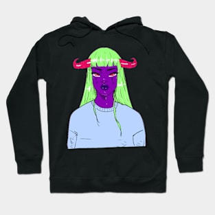 Alien girl Hoodie